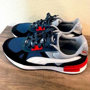 Puma Graviton Pro Intense Blue High Risk Red